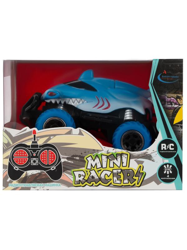 Игрушка машинка Mini Racers д/у голубая ВМ 4001
