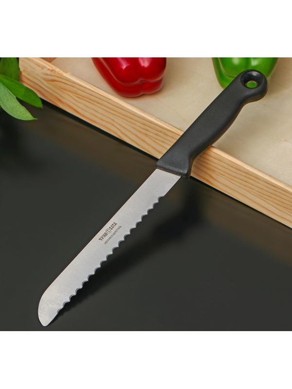 Нож для нарезки хлеба «Квартет», 31 см, лезвие 17,5 см