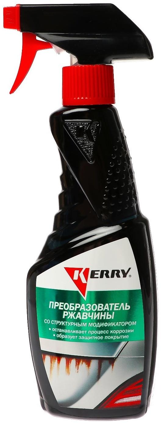 Преобразователь ржавчины Kerry со структурным модификатором, с цинком, 500 мл, триггер