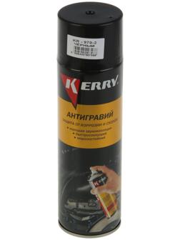 Антигравий Kerry защита от коррозии и сколов, черный, 650 мл, аэрозоль