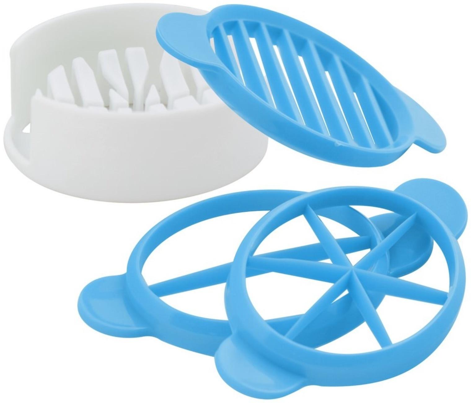 Набор яйцерезок, 3 шт, цвет МИКС