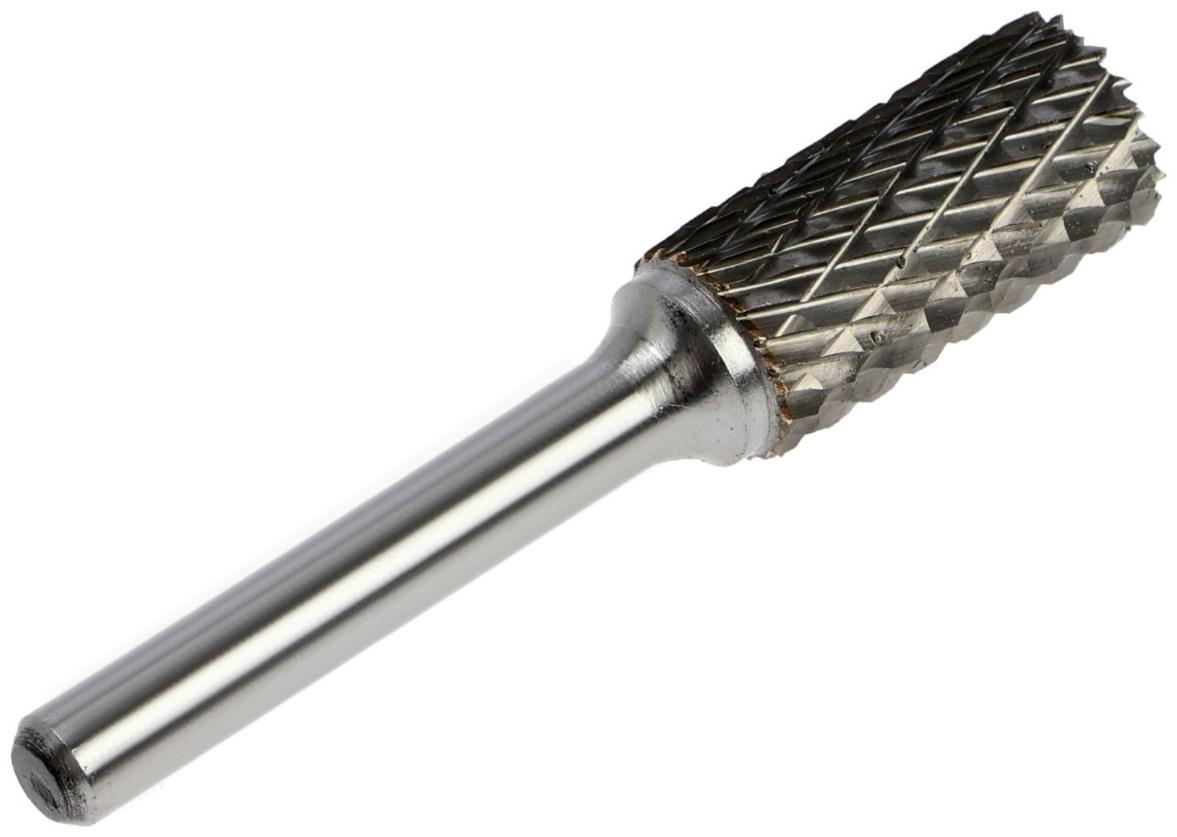 Борфреза ТУНДРА тип B цилиндрическая, 12 x 25 мм, хвостовик 6 мм
