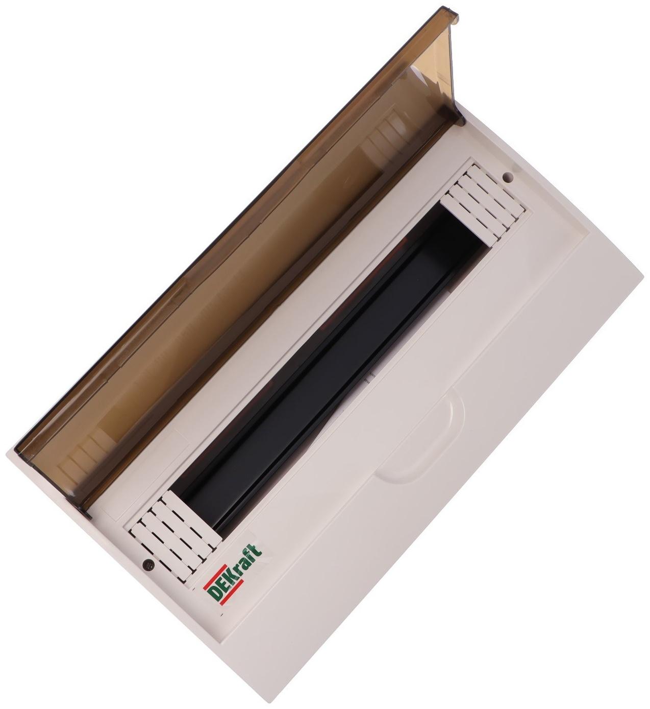 Щит SE DEKraft ЩРН-П-18, 18 модулей, навесной, IP41, белый, 31012DEK