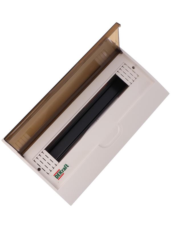 Щит SE DEKraft ЩРН-П-18, 18 модулей, навесной, IP41, белый, 31012DEK