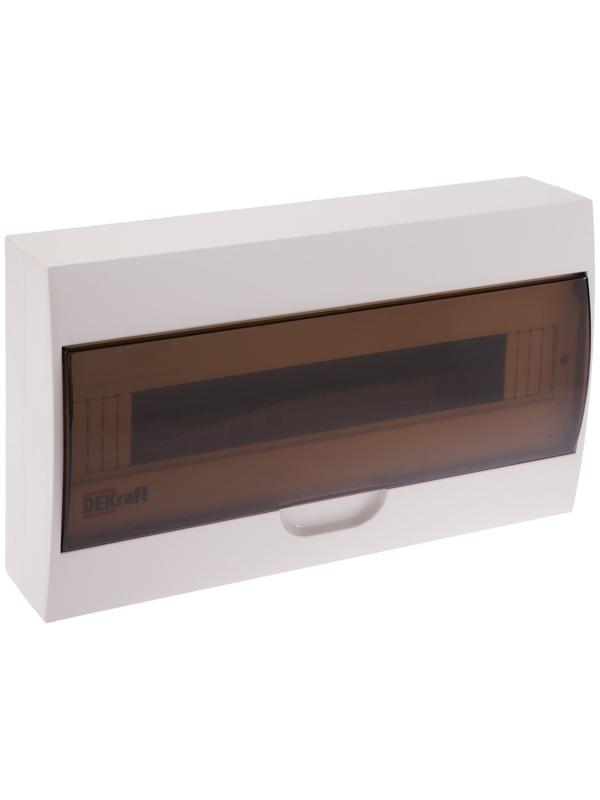 Щит SE DEKraft ЩРН-П-18, 18 модулей, навесной, IP41, белый, 31012DEK