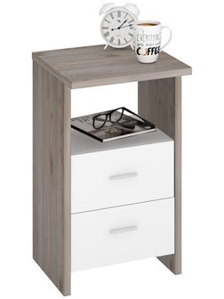 Тумба, 445 × 450 × 770 мм, цвет нельсон/белый