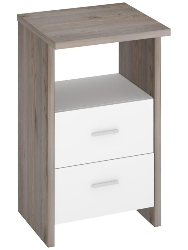 Тумба, 445 × 450 × 770 мм, цвет нельсон/белый