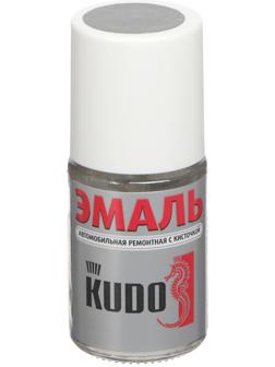 Эмаль Kudo автомобильная ремонтная  с кисточкой Снежная королева 690, металлик, 15 мл