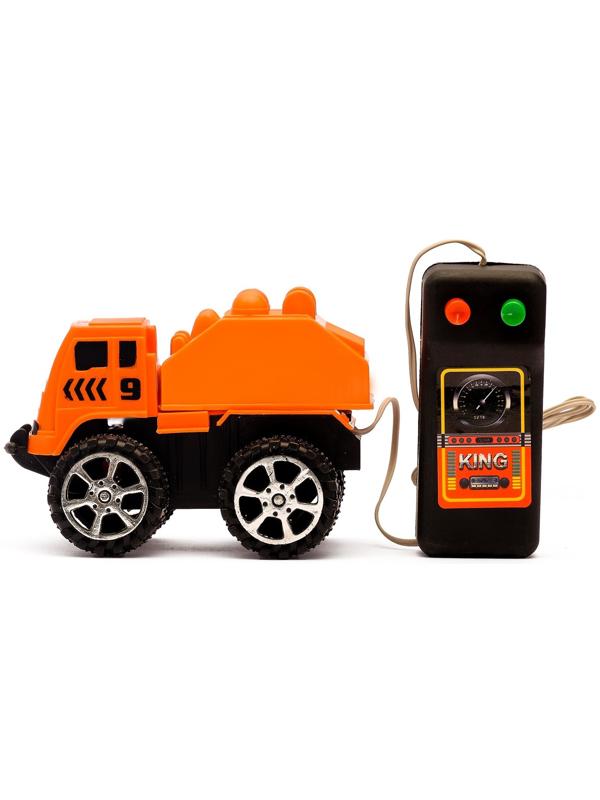 Машина «Стройтехника», на дист управлении, работает от батареек, в пакете