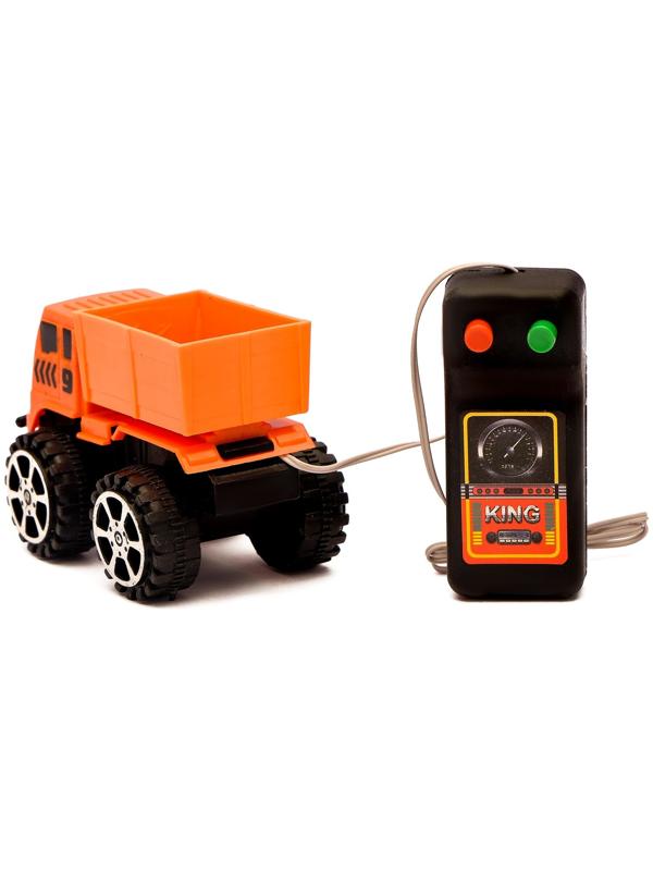 Машина «Стройтехника», на дист управлении, работает от батареек, в пакете