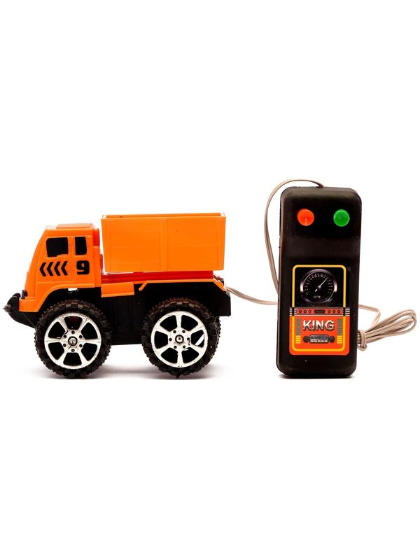 Машина «Стройтехника», на дист управлении, работает от батареек, в пакете