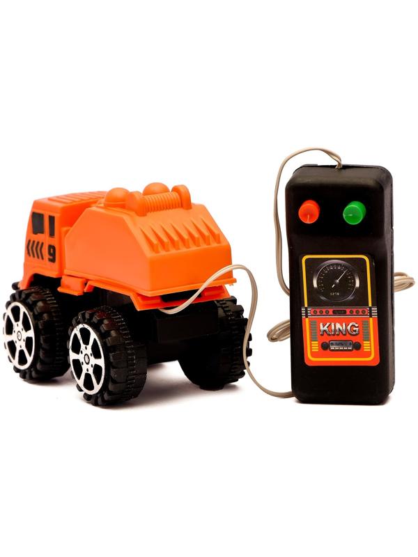 Машина «Стройтехника», на дист управлении, работает от батареек, в пакете