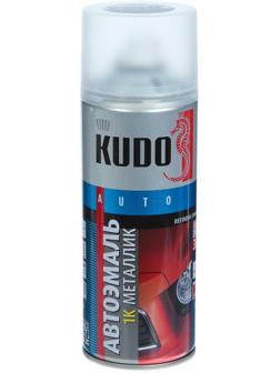 Эмаль 1К KUDO автомобильная ремонтная металлизированная 