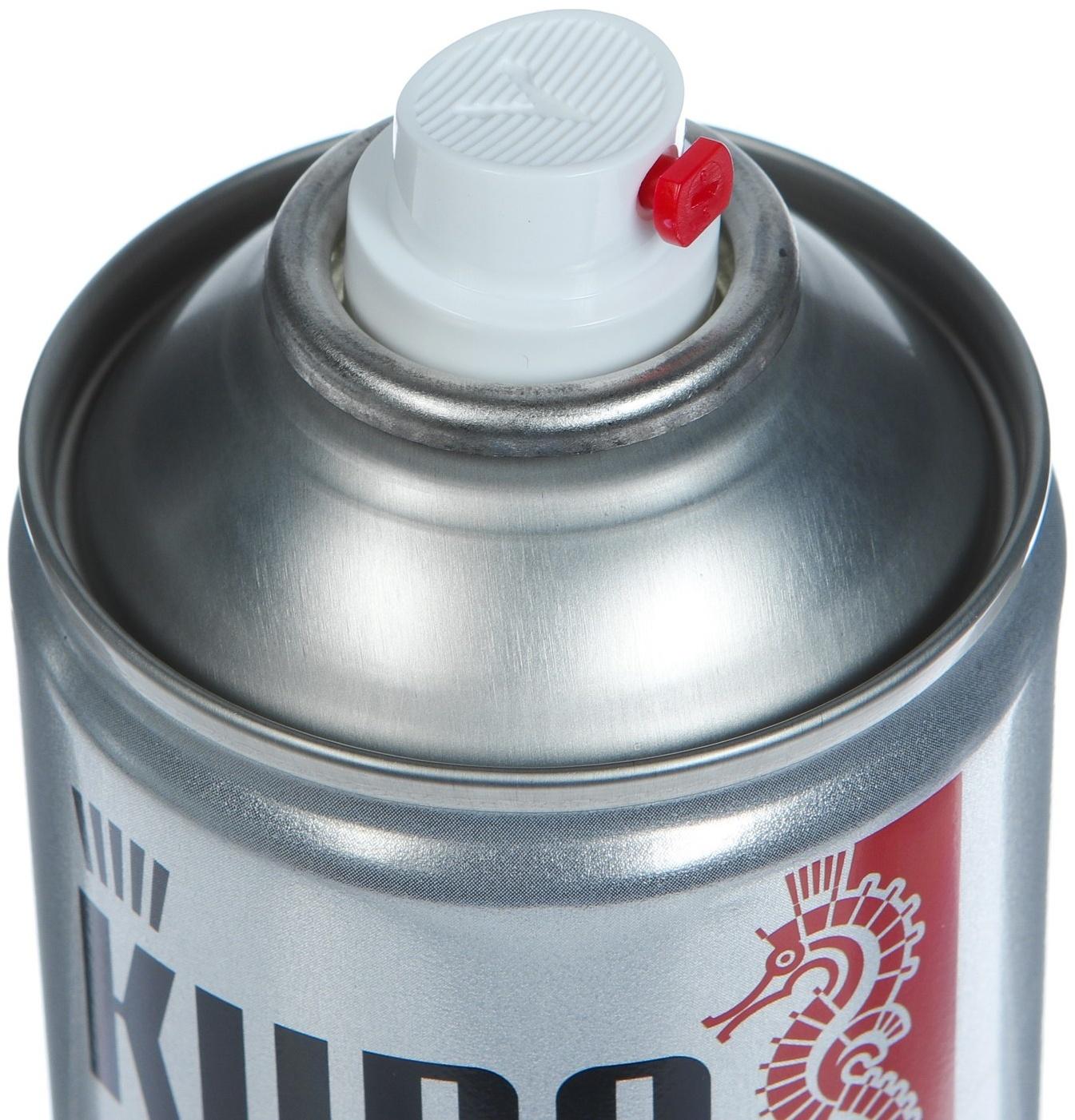 Лак Kudo автомобильный, акриловый, аэрозоль, 520 мл    KU-9010