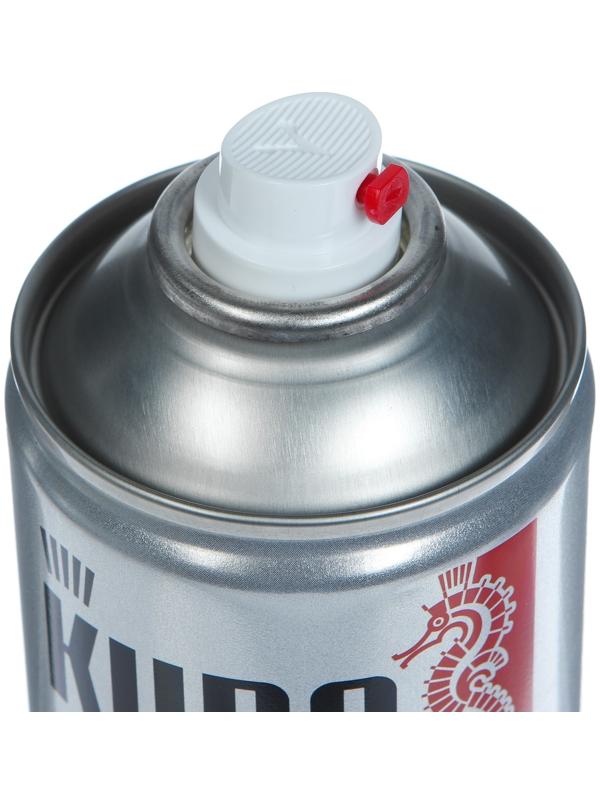 Лак Kudo автомобильный, акриловый, аэрозоль, 520 мл    KU-9010