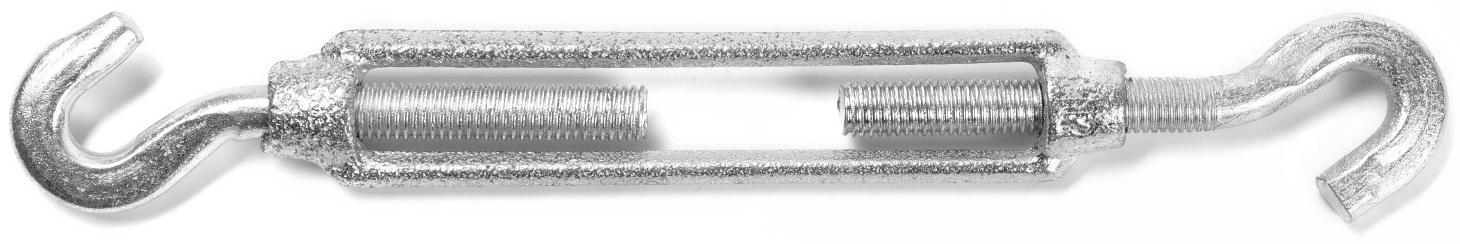 Талреп крюк-крюк ТУНДРА krep, DIN1480, М12, оцинкованный 1 шт.