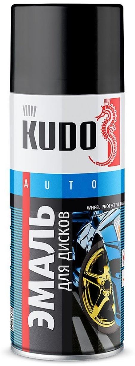 Эмаль для дисков KUDO светло-серая, 520 мл, аэрозоль