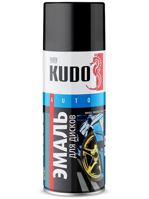 Эмаль для дисков KUDO светло-серая, 520 мл, аэрозоль