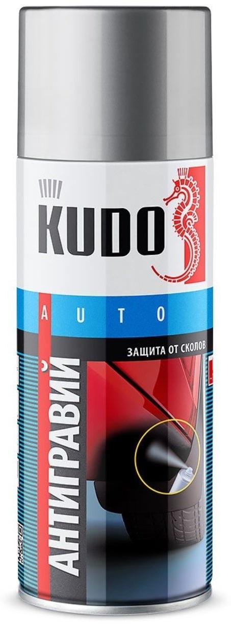 Антигравий KUDO, 520 мл, белый, аэрозоль    KU-5223