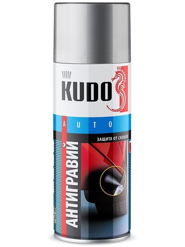 Антигравий KUDO, 520 мл, белый, аэрозоль    KU-5223