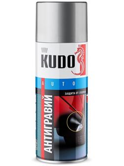 Антигравий KUDO, 520 мл, черный, аэрозоль    KU-5222