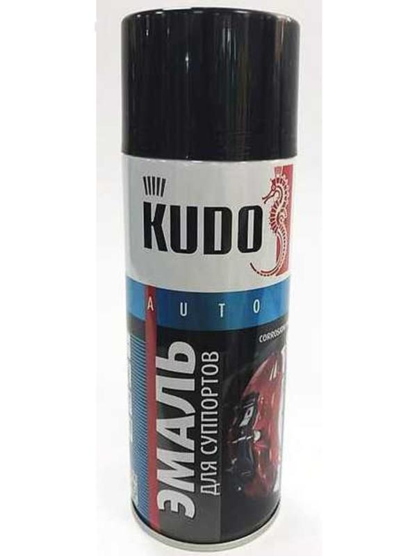 Краска для суппортов KUDO черная, 520 мл, аэрозоль    KU-5214