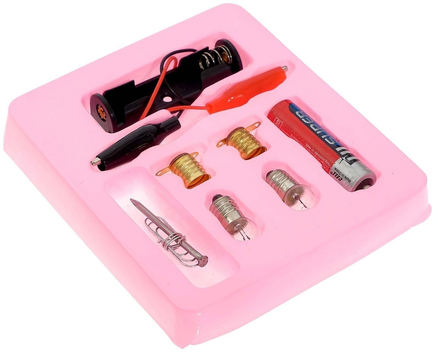 Набор для опытов «Опыты с лампочкой», в пакете