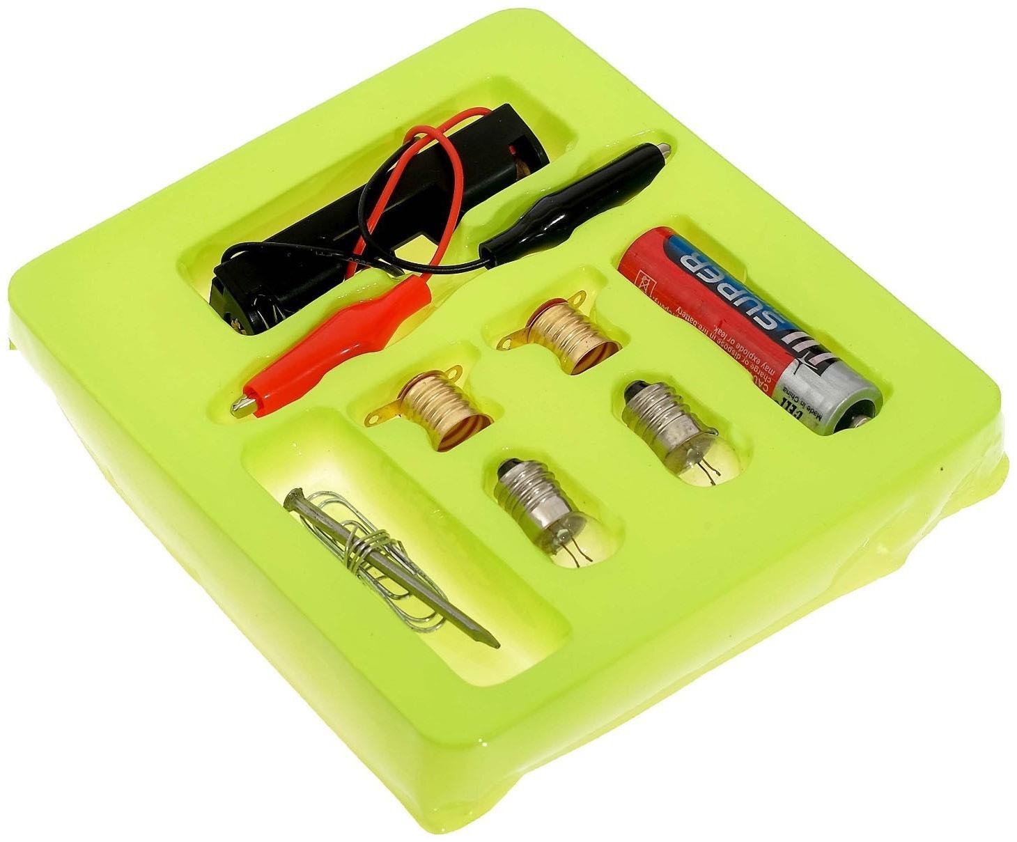 Набор для опытов «Опыты с лампочкой», в пакете