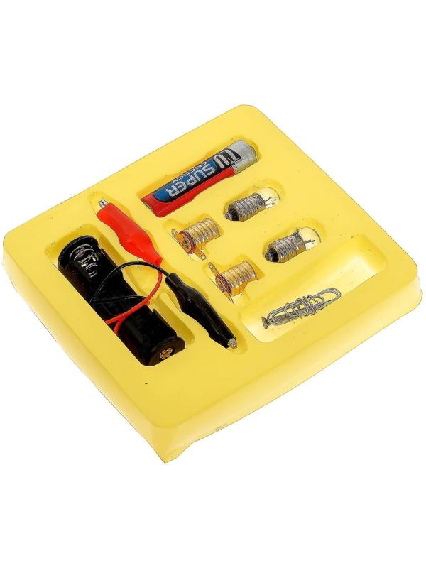 Набор для опытов «Опыты с лампочкой», в пакете