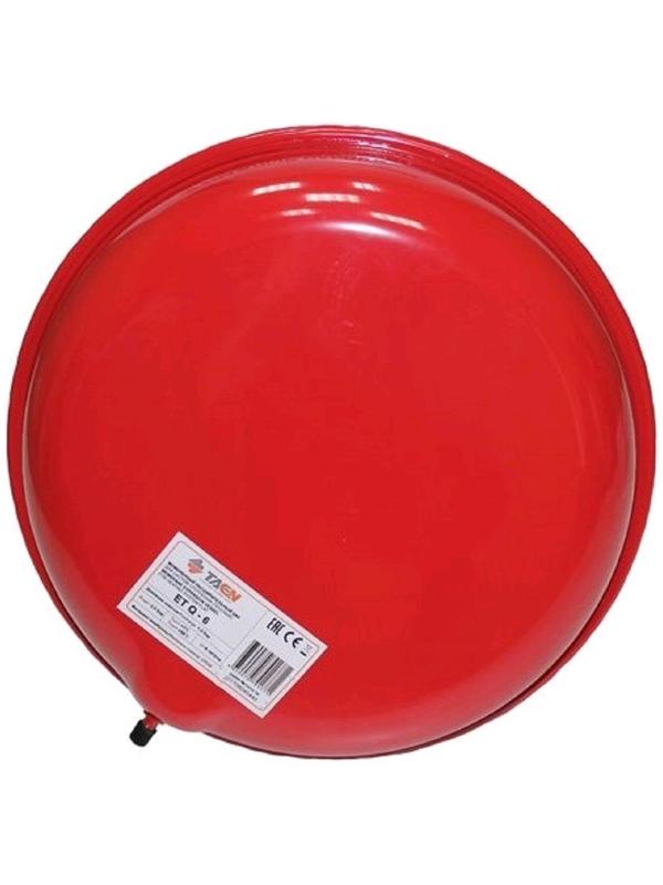 Бак расширительный TAEN ET Q-06, для систем отопления, металлический фланец, плоский, 6 л