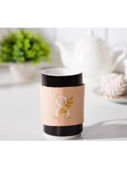 Декоративная лента на кружку 