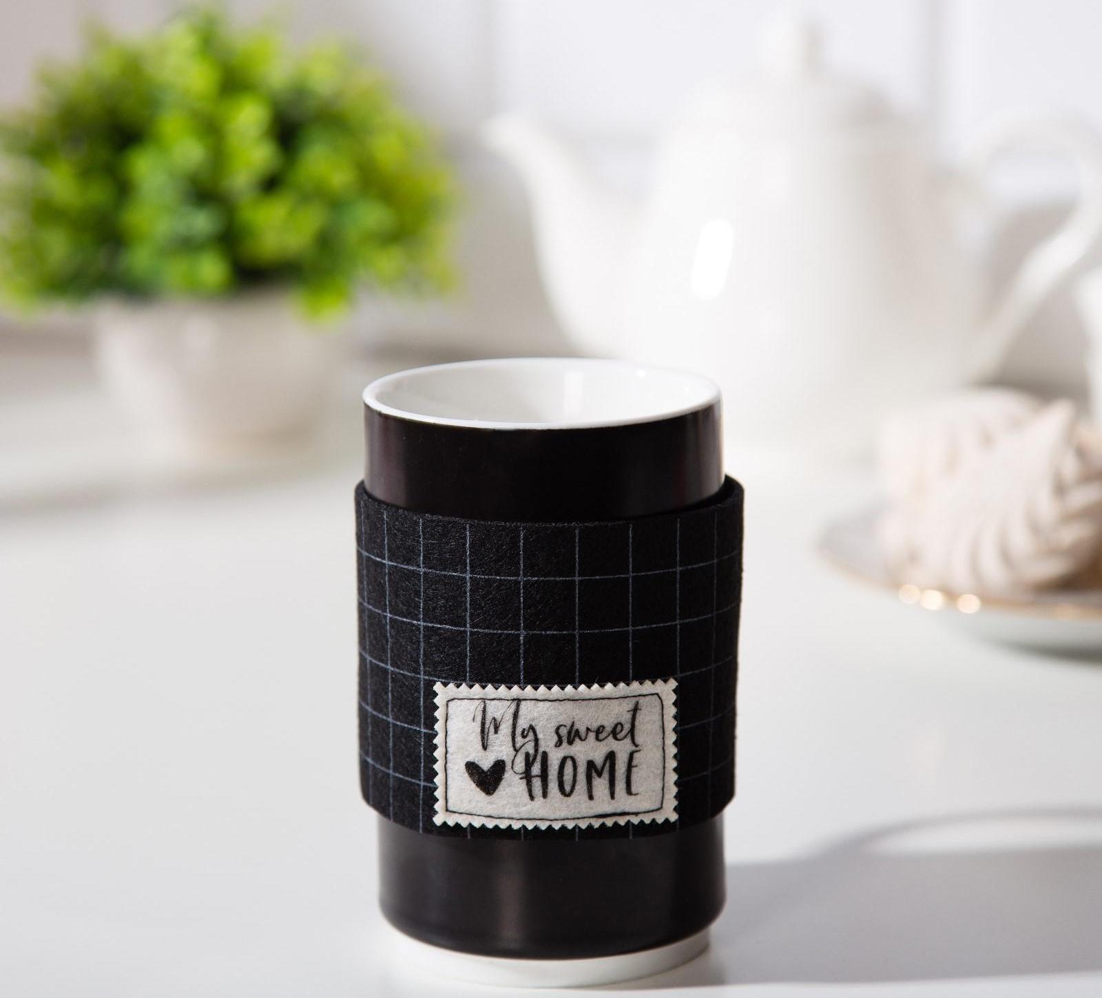 Декоративная лента на кружку 