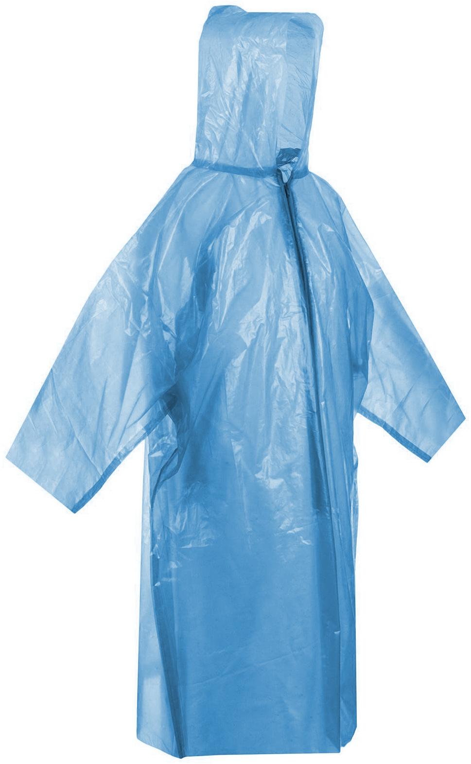 Дождевик на молнии, шитый (100 г ± 10%), р. 52-56, цвет МИКС