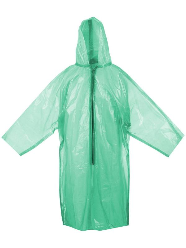 Дождевик на молнии, шитый (100 г ± 10%), р. 52-56, цвет МИКС