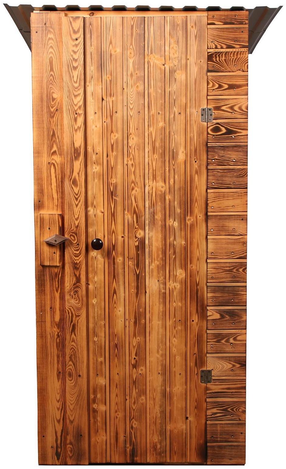 Туалет дачный, деревянный, 202 × 118 × 120 см, 3-го сорта, «МегаЭконом»