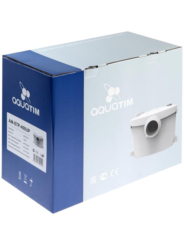 Насос канализационный TIM AM-STP-400UP, 400 Вт, 140 л/мин, напор 8 м, с измельчителем