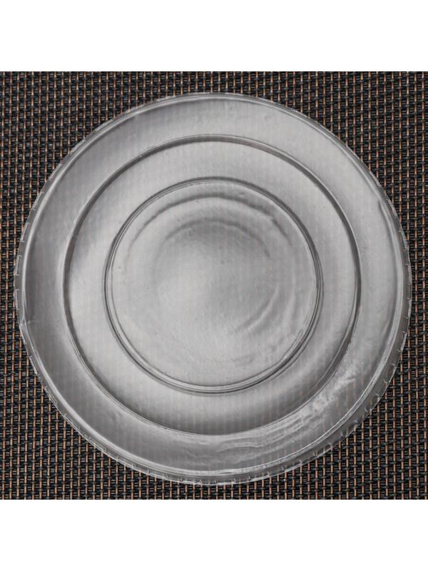 Крышка одноразовая, d=9 см, цвет прозрачный