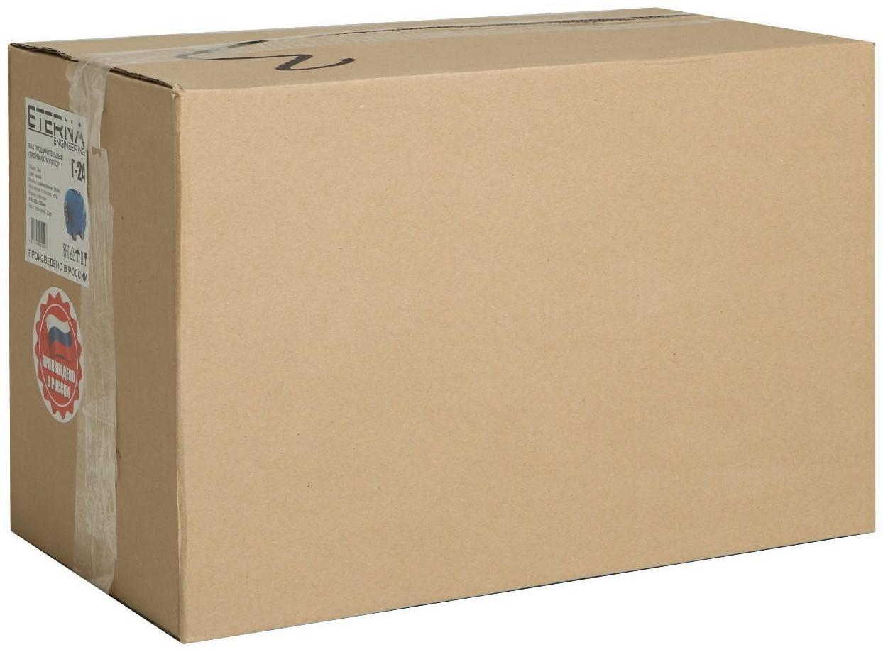 Гидроаккумулятор ETERNA Г-24, для систем водоснабжения, горизонтальный, 24 л, сталь. фланец