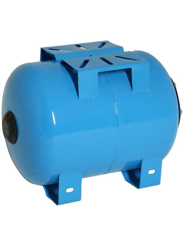 Гидроаккумулятор ETERNA Г-24, для систем водоснабжения, горизонтальный, 24 л, сталь. фланец
