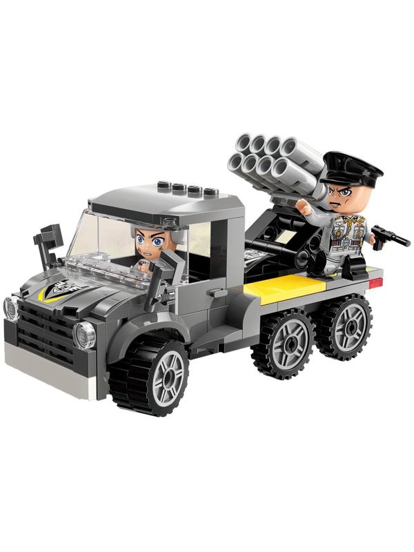 Конструктор Военная зона «Ракетная установка», 2 минифигуры и 150 деталей, в пакете