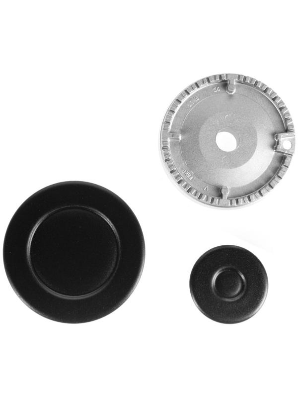 Варочная поверхность MAUNFELD EGHE.64.6CB/G, газовая, 4 конфорки, чёрная