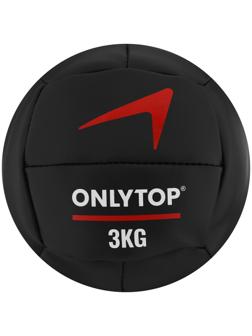 Медицинбол ONLYTOP, 3 кг, d=20 см