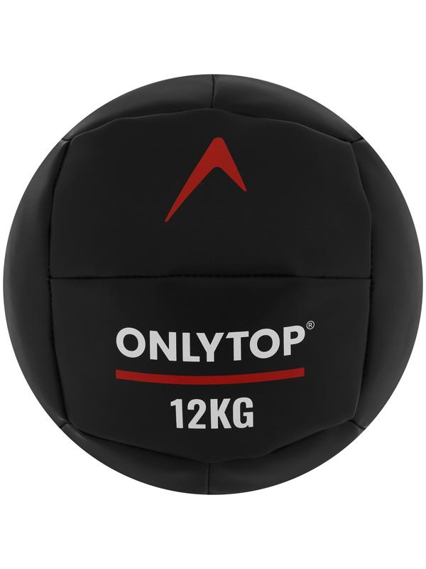 Медицинбол ONLYTOP, 12 кг, d=31 см