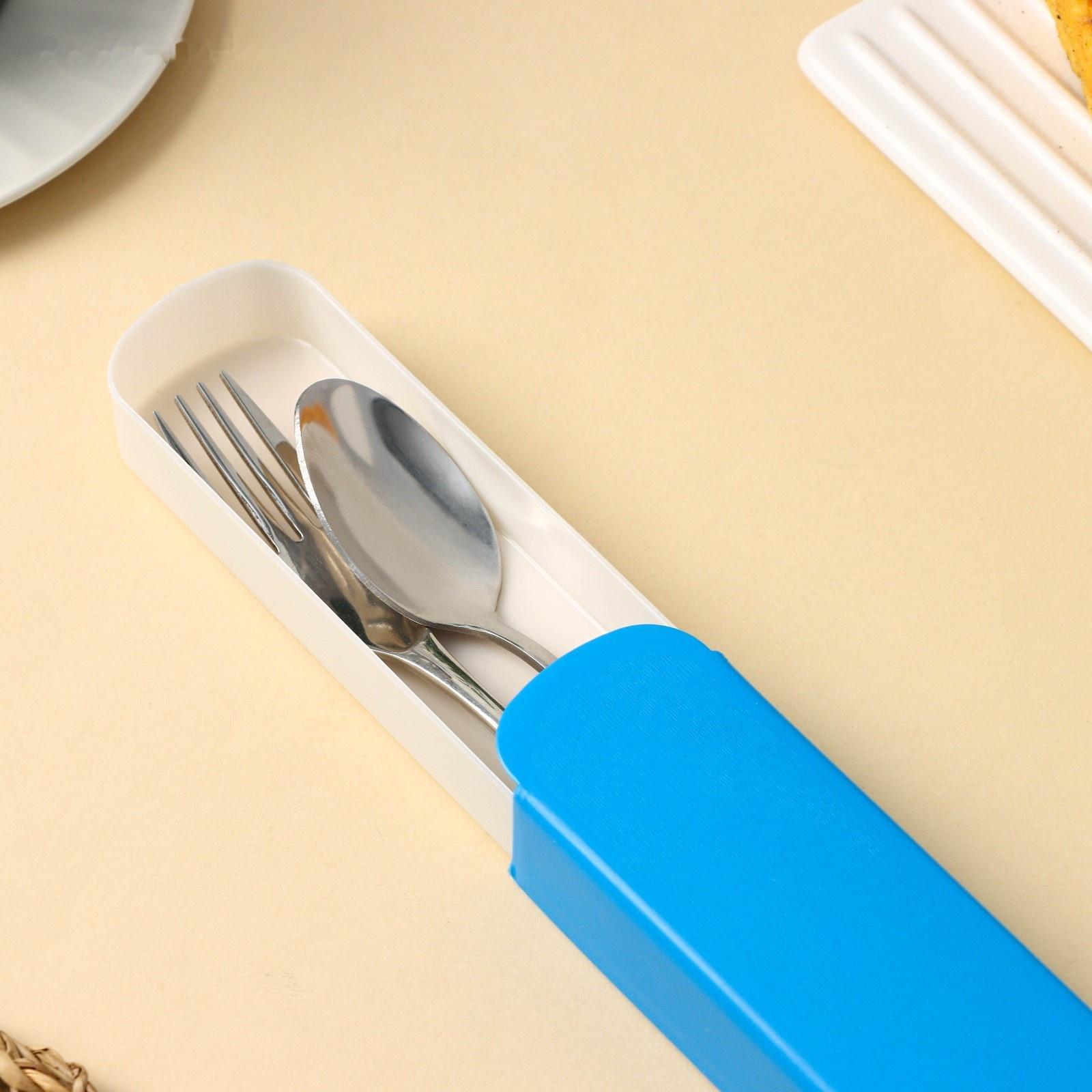 Футляр выдвижной для столовых приборов Доляна, 20×4,5×2,5 см, цвет МИКС