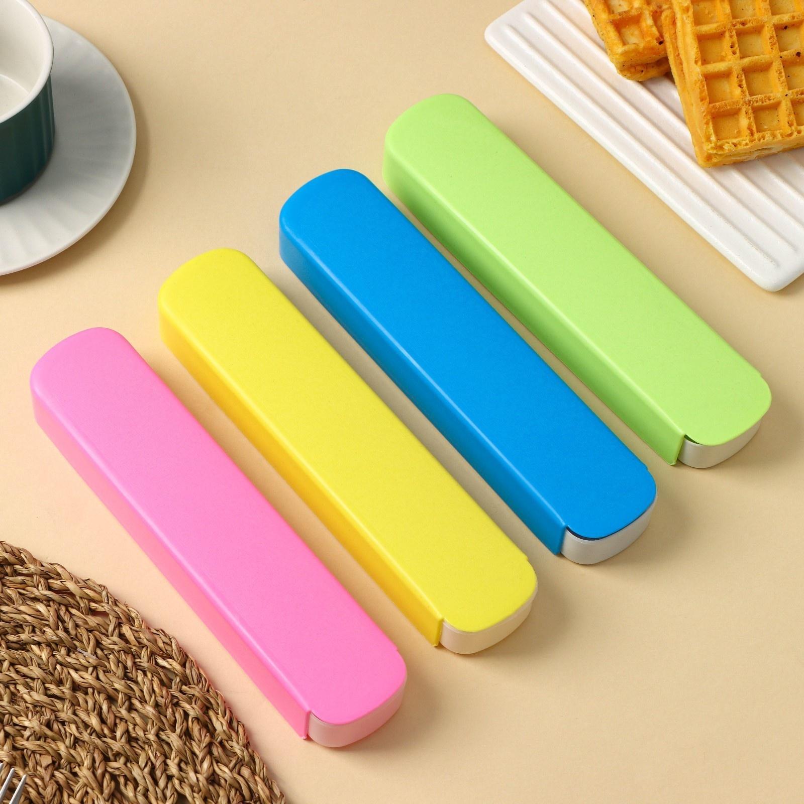 Футляр выдвижной для столовых приборов Доляна, 20×4,5×2,5 см, цвет МИКС