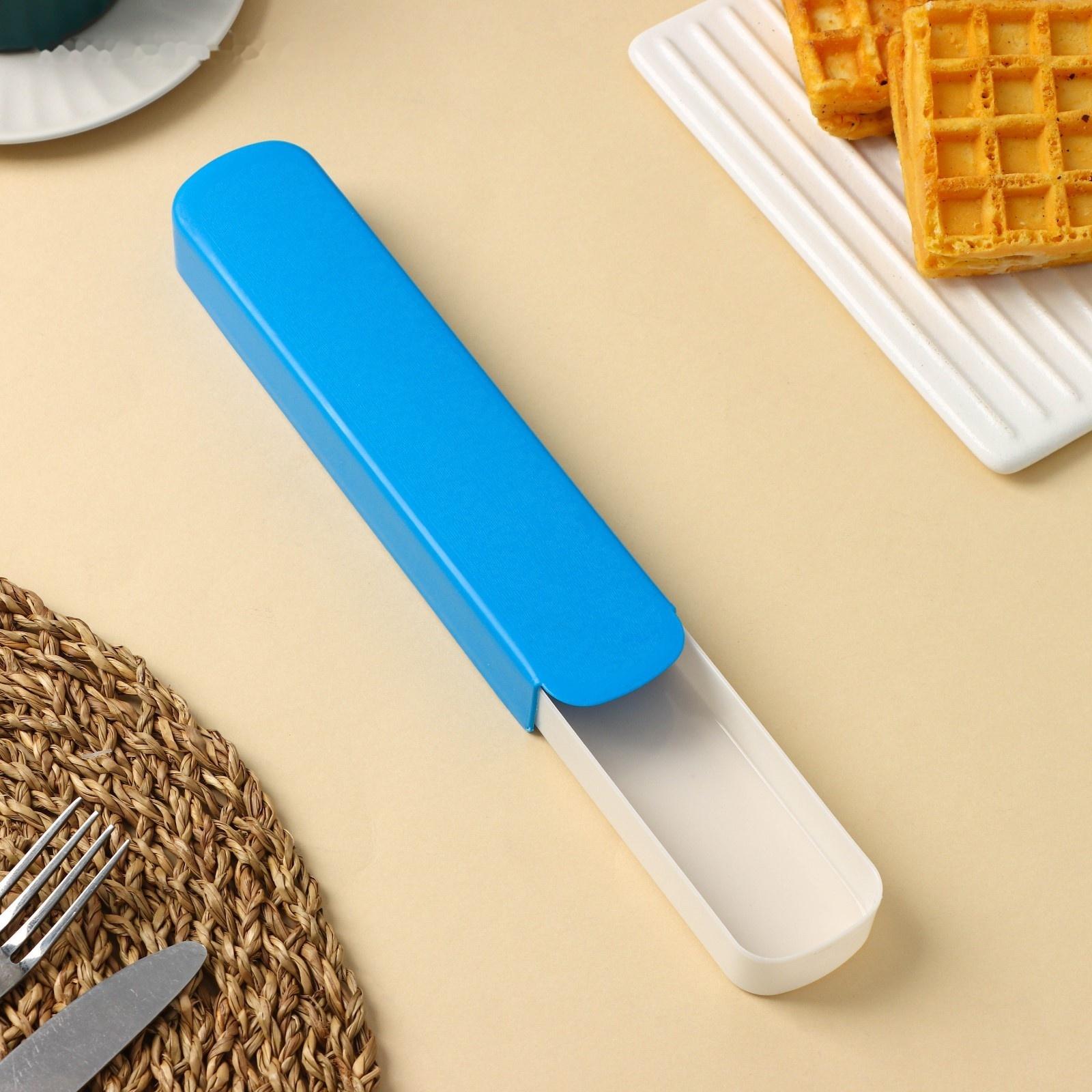 Футляр выдвижной для столовых приборов Доляна, 20×4,5×2,5 см, цвет МИКС