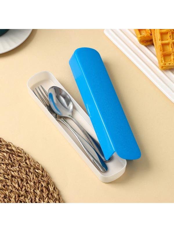 Футляр выдвижной для столовых приборов Доляна, 20×4,5×2,5 см, цвет МИКС