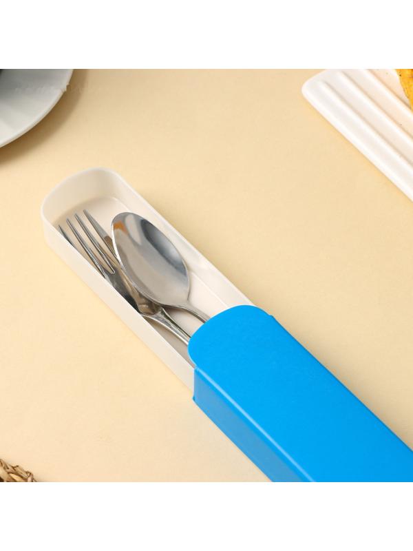 Футляр выдвижной для столовых приборов Доляна, 20×4,5×2,5 см, цвет МИКС