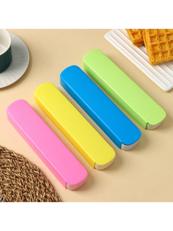 Футляр выдвижной для столовых приборов Доляна, 20×4,5×2,5 см, цвет МИКС