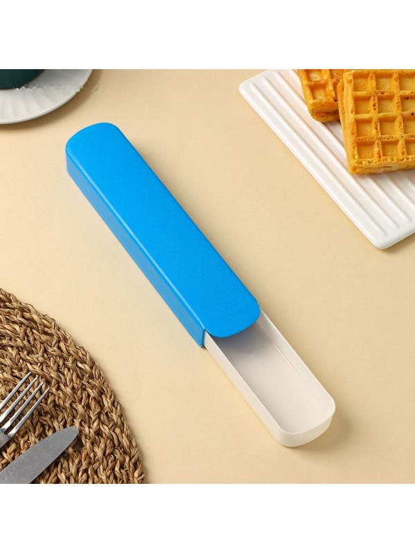 Футляр выдвижной для столовых приборов Доляна, 20×4,5×2,5 см, цвет МИКС